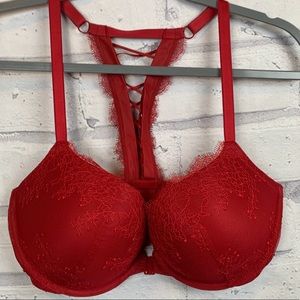 VS Victoria’s Secret Red Super Sexy 36DD Bra